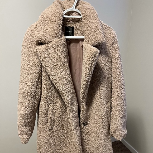 Dynamite Sherpa dress coat. - Picture 1 of 1